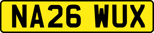NA26WUX
