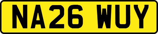 NA26WUY