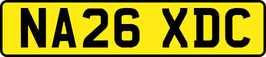 NA26XDC