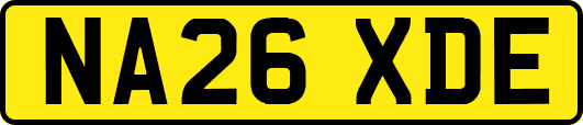 NA26XDE