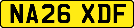 NA26XDF