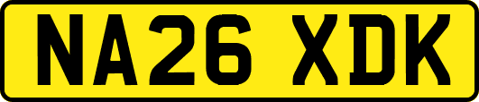 NA26XDK