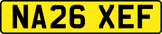 NA26XEF