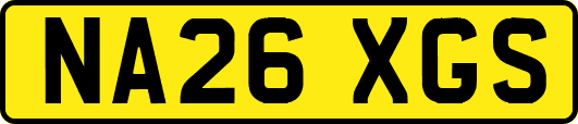 NA26XGS