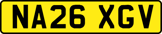 NA26XGV