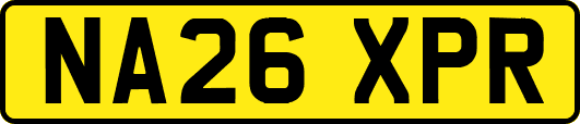 NA26XPR