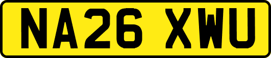 NA26XWU