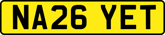 NA26YET