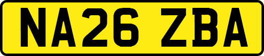 NA26ZBA