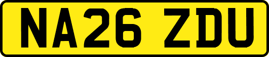 NA26ZDU