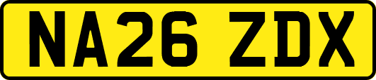NA26ZDX