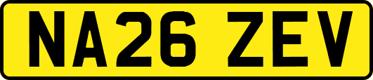 NA26ZEV