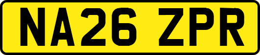 NA26ZPR