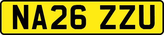 NA26ZZU