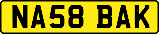 NA58BAK