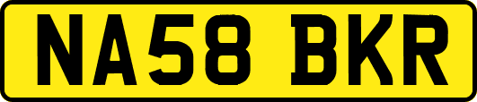 NA58BKR