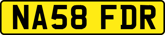 NA58FDR