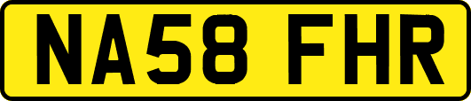NA58FHR