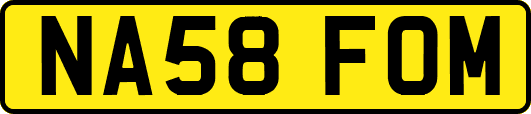 NA58FOM