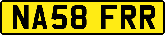 NA58FRR