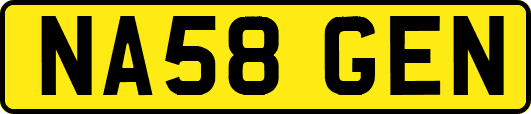 NA58GEN
