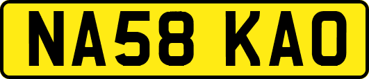 NA58KAO