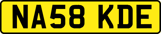 NA58KDE