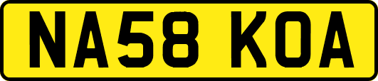 NA58KOA