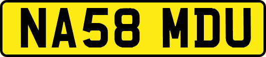 NA58MDU