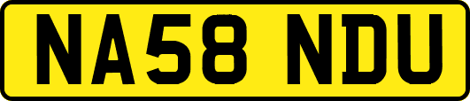 NA58NDU