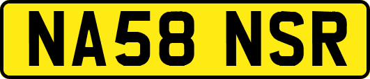 NA58NSR