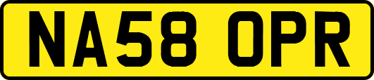NA58OPR