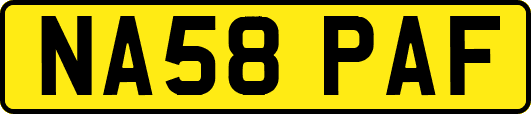 NA58PAF