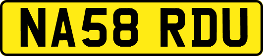 NA58RDU