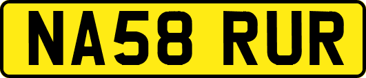 NA58RUR