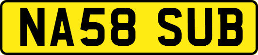 NA58SUB