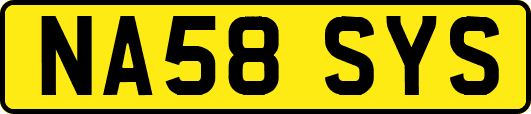 NA58SYS