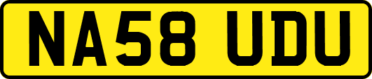 NA58UDU