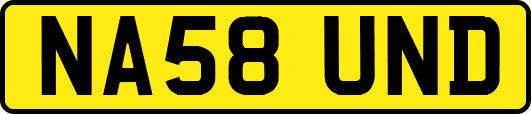 NA58UND