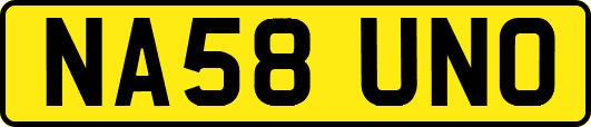 NA58UNO