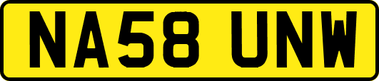 NA58UNW