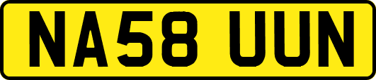 NA58UUN