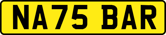 NA75BAR