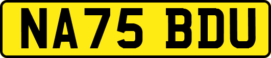 NA75BDU