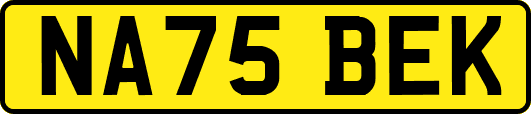 NA75BEK