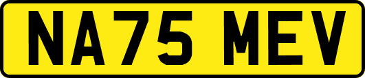 NA75MEV