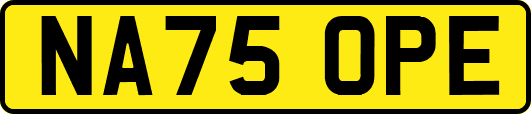 NA75OPE