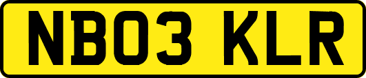 NB03KLR