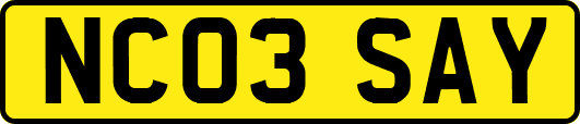 NC03SAY