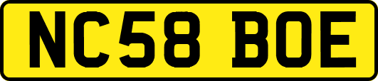 NC58BOE